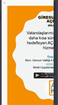 Mobile Screenshot of giresun.gov.tr
