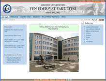 Tablet Screenshot of kimya.giresun.edu.tr