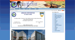 Desktop Screenshot of fef.giresun.edu.tr