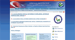 Desktop Screenshot of iibf.giresun.edu.tr