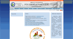 Desktop Screenshot of istatistik.giresun.edu.tr