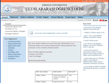 Tablet Screenshot of fso.giresun.edu.tr