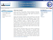Tablet Screenshot of eduroam.giresun.edu.tr